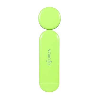 VAVOFO USB Rechargeable Book Light, Blue Light Blocking, Amber Light Clip On Bookmark Shaped Reading Light, Eye Care 6 LEDs Book Light for Bookworms Reading in Bed with 9 Lighting Modes (Neon Green) - color: Neon Green