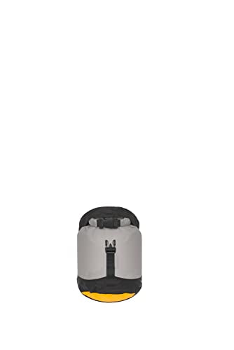 Sea to Summit eVac Ultra-Lightweight Compression Dry Bag, Waterproof Dry Storage, 3 Liter, High Rise Grey - color: High Rise Grey, style: 3 Liter