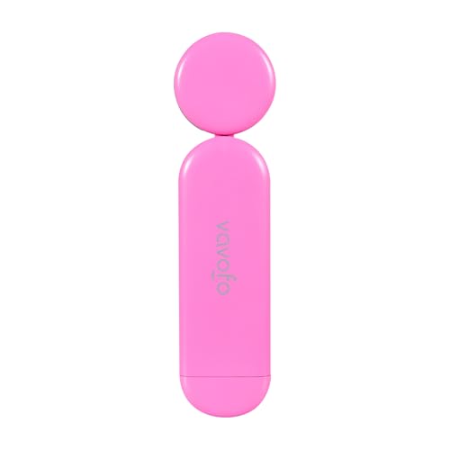 VAVOFO USB Rechargeable Book Light, Blue Light Blocking, Amber Light Clip On Bookmark Shaped Reading Light, Eye Care 6 LEDs Book Light for Bookworms Reading in Bed with 9 Lighting Modes (Rose) - color: Rose