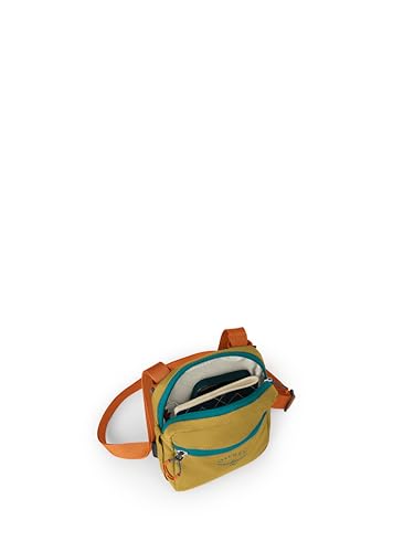 Osprey Daylite Small Crossbody Bag - Durable Sling Bag with Zipper Pockets for Everyday Carry - color: Tumbleweed Yellow/Tunnel Vision