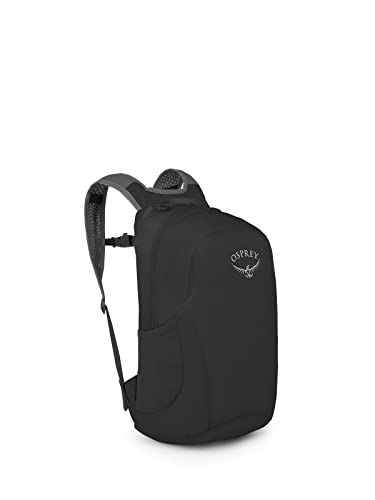 Osprey Ultralight Collapsible Stuff Pack - Lightweight, Packable Travel Backpack — Extra Bag For Travel and Every Day — 18 L Capacity Daypack to Expand Luggage, Black - color: Black
