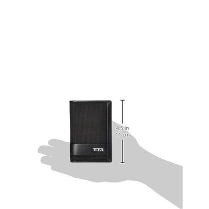 Tumi 01192274 ALPHA SLG Multi-Window Card Case Official Genuine Product, Black, One Size