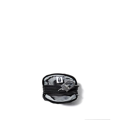 Baggallini womens On the Go Mini Pouch - color: Black Cheetah Emboss