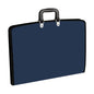 Acocony 11x17 Art Portfolio PP Material Blue Pack of 1 | 11x17 Art Portfolio Case with Zipper Closure Oxford Cloth Edge Waterproof - color: Blue
