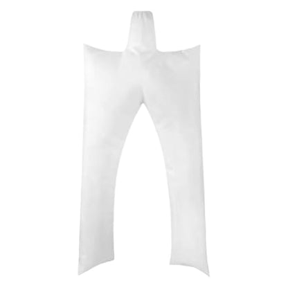 Clothes Quick Drying Bag Hair Laundry Bag Traveling Dryer Shirt Pants Drying Bag Home Storage Accessory（42x22inches） - color: White long pants