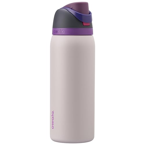 Owala FreeSip Insulated Stainless Steel Water Bottle with Straw for Sports and Travel, BPA-Free, 32oz, Dreamy Field - color: Dreamy Field, size: 32 Ounces