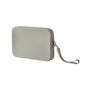 Large Silicone Multifunctional Essential Bag Portable Travel Makeup Bag for Women Men Cards Cash Bag Zipper Pouch (Grey) - color: Grey