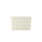 Puffy Quilted Makeup Bag for Women, Cosmetic Bag, Travel Toiletry Organizer Pouch Clutch (white) - color: white