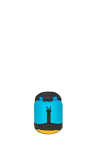Sea to Summit eVac Ultra-Lightweight Compression Dry Bag, Waterproof Dry Storage, 3 Liter, Atoll Blue - color: Atoll Blue, style: 3 Liter