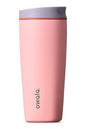 Owala SmoothSip Slider Insulated Stainless Steel Coffee Tumbler, Reusable Iced Coffee Cup, Hot Coffee Travel Mug, BPA Free 20 oz, Sugar High - color: Campfire Nights, size: 20 Ounces