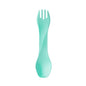 humangear GoBites Uno | Travel & Camping Utensils | Portable & Convertible Dining Ware | Multi-Functional Spork, Mint - color: Mint