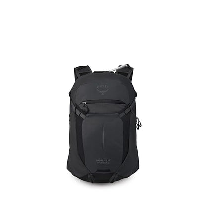 Osprey Sportlite Lightweight Hiking Backpack with Hydraulics Reservoir for Men & Women - Everyday Hydration Travel Bag - color: Raven Black, style: 20l