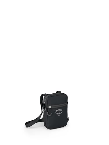 Osprey Daylite Small Crossbody Bag - Durable Sling Bag with Zipper Pockets for Everyday Carry - color: Black
