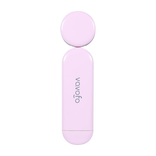 VAVOFO USB Rechargeable Book Light, Blue Light Blocking, Amber Light Clip On Bookmark Shaped Reading Light, Eye Care 6 LEDs Book Light for Bookworms Reading in Bed with 9 Lighting Modes (Pink Purple) - color: Pink Purple