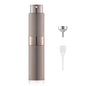 LISAPACK 8ML Atomizer Perfume Spray Bottle for Travel, Empty Refillable Cologne Dispenser, Portable Sprayer (Brown) - color: Brown