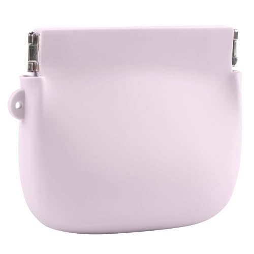 Squeeze Coin Purse for Women – Silicone Small Coin Pouch with Kiss Lock for Coins, Keys, Lipstick, and Earphones – Mini Cute Change Purse, Coin Purse & Pouch for Daily Life, Cars, Travel, Party - color: Squeeze / Purple
