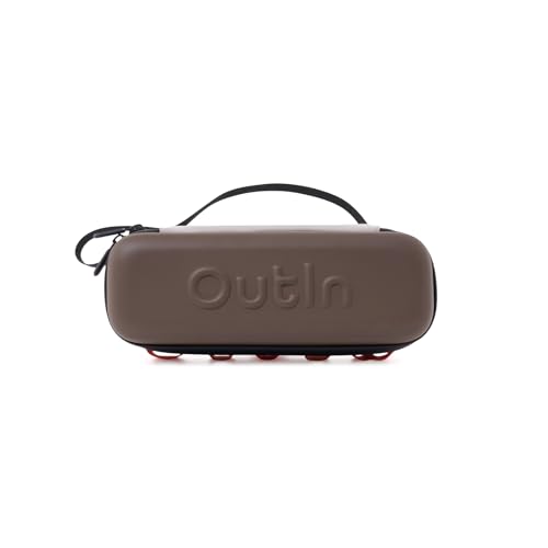 OutIn EVA Protective Case, Portable Hard Shell Travel Bag, Waterproof & Dirt-Resistant with Multi-Function Hand Carry or Hanging Outdoor Organizer Case, Compatible Nano, Mino & Fino - color: Maple Brown