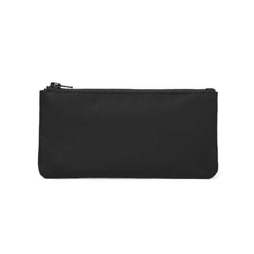 Minimalist School Work Organizer Bag for Traveling Portable Letter Writing Stationery Pouch Oxford Cloth - color: Black/Oxford