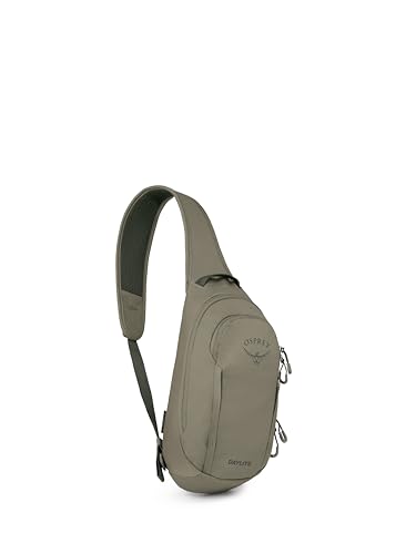 Osprey Daylite Shoulder Sling Bag - Crossbody Backpack for Everyday Carry, Festivals, and Travel - color: Tan Concrete