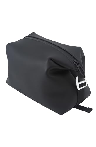 6"x 11" 6L Large Silicone Toiletry Bag,Waterproof Leakproof Foldable Travel Organizer,Dopp Kit Alternative for Men & Women,Black - color: Black, size: 6L