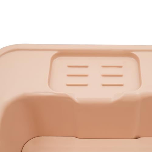 Laundry Sink Utility Sink Laundry Tub Utility Sink with Storage Shelf, Freestanding Sink with Faucet+Removable Drainboard, Garage Washing Station, Slop Sink for Laundry, Bathroom - Coffee - color: Coffee, 31.5 x 22.1 x 33.5in