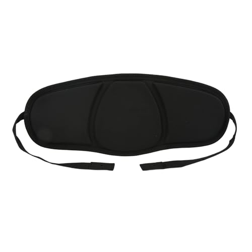 HERCHR Kayak Backrest, EVA Padded Kayak Seat Back Support Pad, Adjustable Portable Lumbar Cushioned Seat Pad for Canoe Boat Watersports Comfortable Lumbar Back Rest