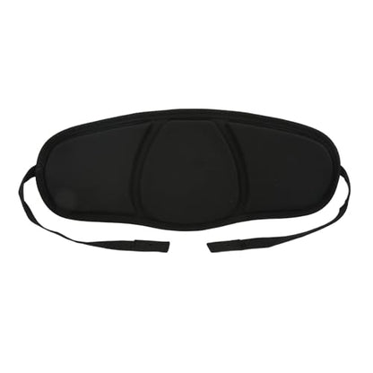 HERCHR Kayak Backrest, EVA Padded Kayak Seat Back Support Pad, Adjustable Portable Lumbar Cushioned Seat Pad for Canoe Boat Watersports Comfortable Lumbar Back Rest