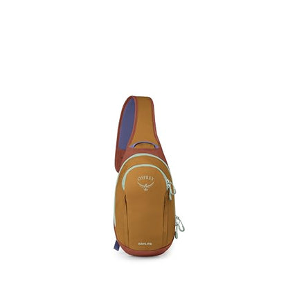 Osprey Daylite Shoulder Sling Bag - Crossbody Backpack for Everyday Carry, Festivals, and Travel - color: Barley Brown Multi