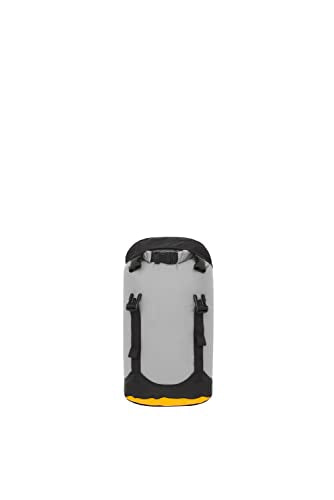 Sea to Summit eVac Compression Dry Bag, Waterproof Compression Sack, 5 Liter, High Rise Grey - color: High Rise Grey, style: 5 Liter