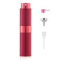 LISAPACK 8ML Atomizer Perfume Spray Bottle for Travel, Empty Refillable Cologne Dispenser, Portable Sprayer (Wine Red) - color: Wine Red