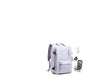 WONHOX Vacuum Travel Backpack Women,Carry On Backpack Flight Approved 18x14x8 inches Bag Spirit Airlines Personal ltem,College Sports Hiking Rucksack Laptop Blackpack mochila de viaje,TaroPurple - color: A23-taropurple