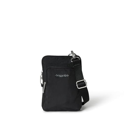 Baggallini Women's Securtex Anti-theft Activity Crossbody Bag - color: Black