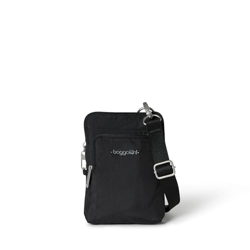 Baggallini Women's Securtex Anti-theft Activity Crossbody Bag - color: Black