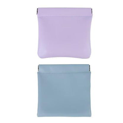 4.72 - Inch Mini Organizer Pouch, Multi - Use Small Items Storage Bag - color: Purple+Blue
