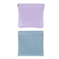 4.72 - Inch Mini Organizer Pouch, Multi - Use Small Items Storage Bag - color: Purple+Blue