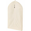 100% Cotton Garment Bag | Long | Breathable Garment Bags for Hanging Clothes | Garment Storage Bag for Long Dresses & Coats Storage | Pack of 1 (62 Inch) - size: 62 Inch