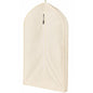 100% Cotton Garment Bag | Long | Breathable Garment Bags for Hanging Clothes | Garment Storage Bag for Long Dresses & Coats Storage | Pack of 1 (62 Inch) - size: 62 Inch