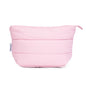 Narwey Travel Makeup Bag for Women Girl, Puffer Makeup Up Organizer Bag Cosmetic Bag, Puffy Cute Makeup Pouch Purse, Travel Toiletry Bag (Pink) - color: Pink