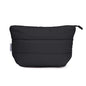 Narwey Black Travel Makeup Bag Women Girl, Cute Makeup Cosmetic Pouch, Puffer Makeup up Organizer Bag, Travel Toiletry Bag (Black) - color: Black