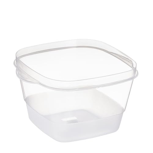 Tribello BPA-Free Plastic Food Storage Set, Red Vented Lids - Microwave, Dishwasher Safe: Perfect for Meal Prep, Leftovers, and Kitchen Organization (3 x 7-Cup) - size: 3 x 7-Cup