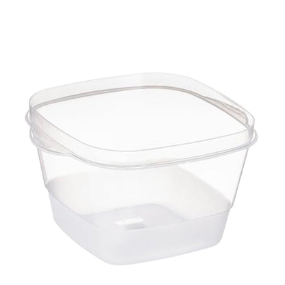 Tribello BPA-Free Plastic Food Storage Set, Red Vented Lids - Microwave, Dishwasher Safe: Perfect for Meal Prep, Leftovers, and Kitchen Organization (3 x 7-Cup) - size: 3 x 7-Cup