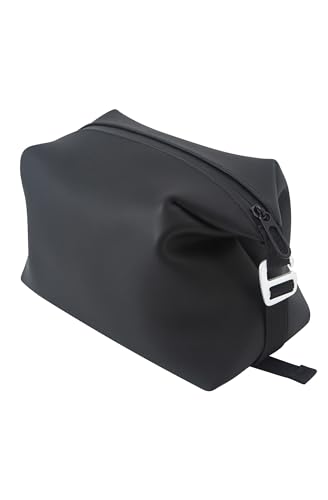 6"x 9.84" 4.5L Large Silicone Toiletry Bag,Waterproof Leakproof Foldable Travel Organizer,Dopp Kit Alternative for Men & Women,Black - color: Black, size: 4.5L