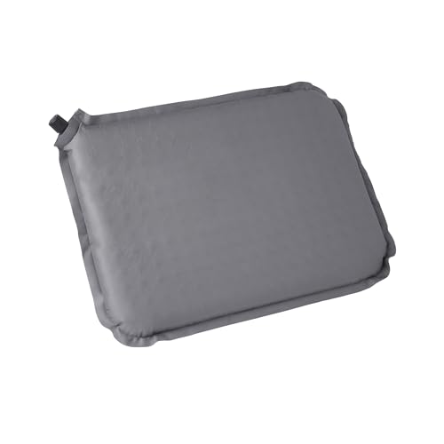 Teton Camping Seat Cushion; Stadium Seat; Office Chair; Car Pad; Inflatable, Bluestone - color: Bluestone