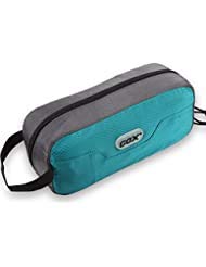 GOX Small Travel Toiletry Bag, Dopp Kit Case For Men, Multifunction Organizer Pouch (Turquoise/Grey) - color: Turquoise/Grey