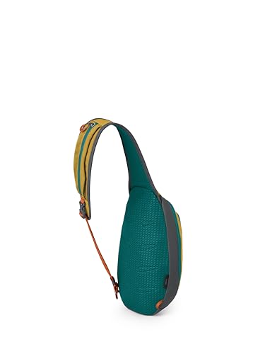 Osprey Daylite Shoulder Sling Bag - Crossbody Backpack for Everyday Carry, Festivals, and Travel - color: Tumbleweed Yellow/Tunnel Vision