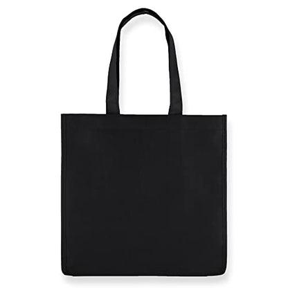 True Wine Tote Bag, 6 Bottle Wine Carrier, Wine Carrier Tote Bag with Dividers, Reusable Wine Bags, Wine Bottle Carrier Tote, Black, Set of 1 - size: 6-Bottle