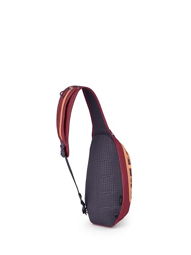 Osprey Daylite Shoulder Sling Bag - Crossbody Backpack for Everyday Carry, Festivals, and Travel - color: Liquify Print/Kakio Pink
