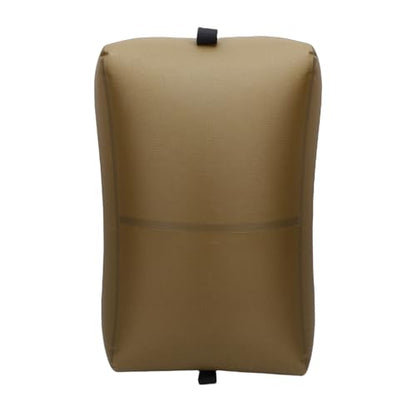 Naroote 20L Reusable Travel Vacuum Bag, Built in Pump Rechargeable Folding Compression Bag, Luggage Space Saver Packing Tool, Ideal for Camping Carry On Suitcases Backpack Seal (Khaki) - color: Khaki