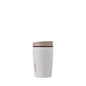 Owala SmoothSip Slider Insulated Stainless Steel Coffee Tumbler, Reusable Iced Coffee Cup, Hot Coffee Travel Mug, BPA Free 12 oz, Vanilla Bean - color: Vanilla Bean, size: 12 Ounces
