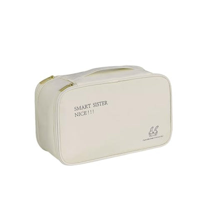 Underwear Bra Travel Bag Packing Cubes Bra Underwear Socks Storage Bag Travel Packing Organizers Toiletry Bag,Beige 10# - color: Beige 10#